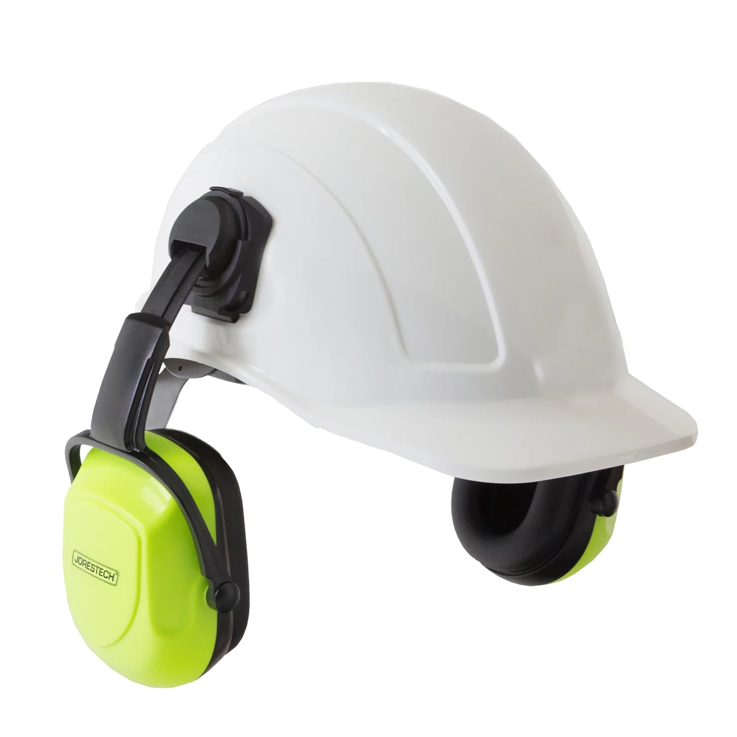 Hard Hat Mounted Noise-Reducing Earmuffs – ANSI-Certified & Comfortable