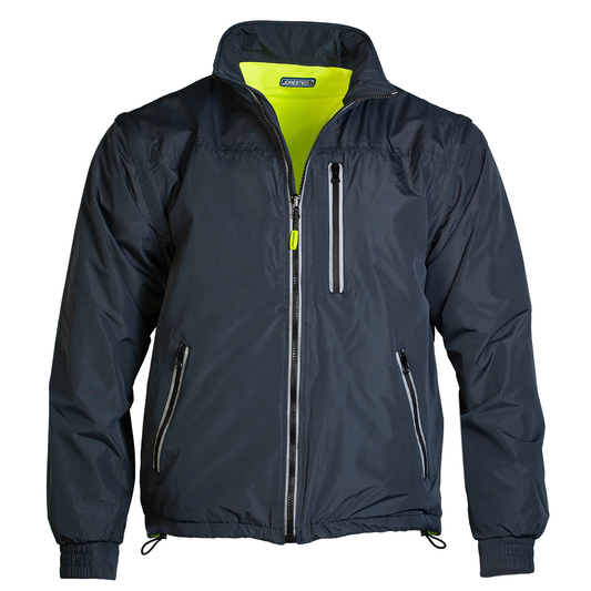 Women's 4-in-1 Reversible High-Visibility Jacket – ANSI Class 3, Insulated & Weatherproof