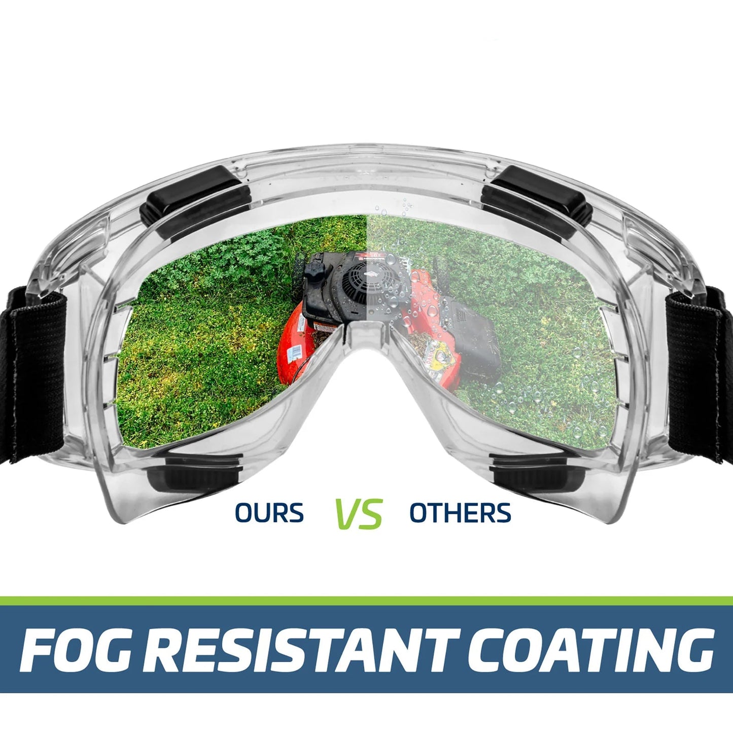 Safety Goggles – Anti-Fog, Impact-Resistant & ANSI Z87+ Certified