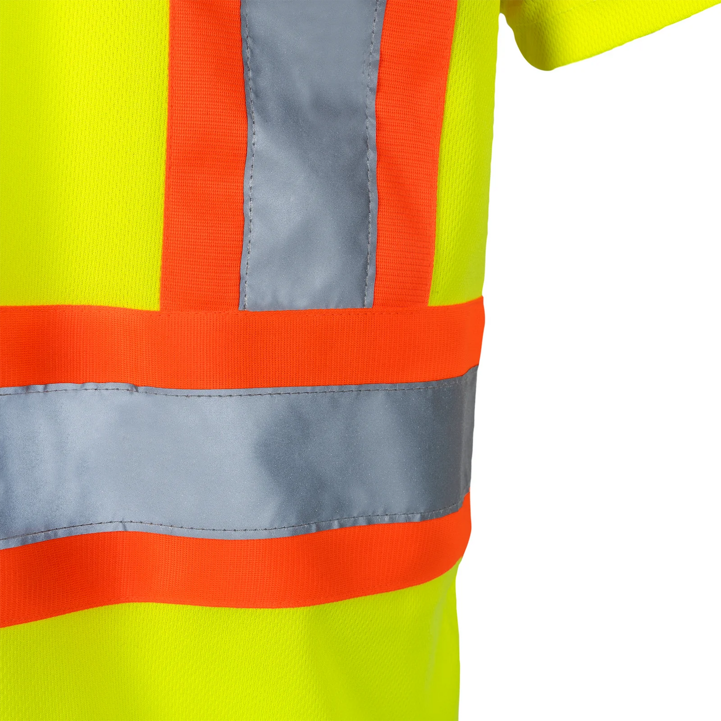 Hi-Vis Reflective Two-Tone Safety Polo Shirt: Style, Comfort, and Maximum Visibility