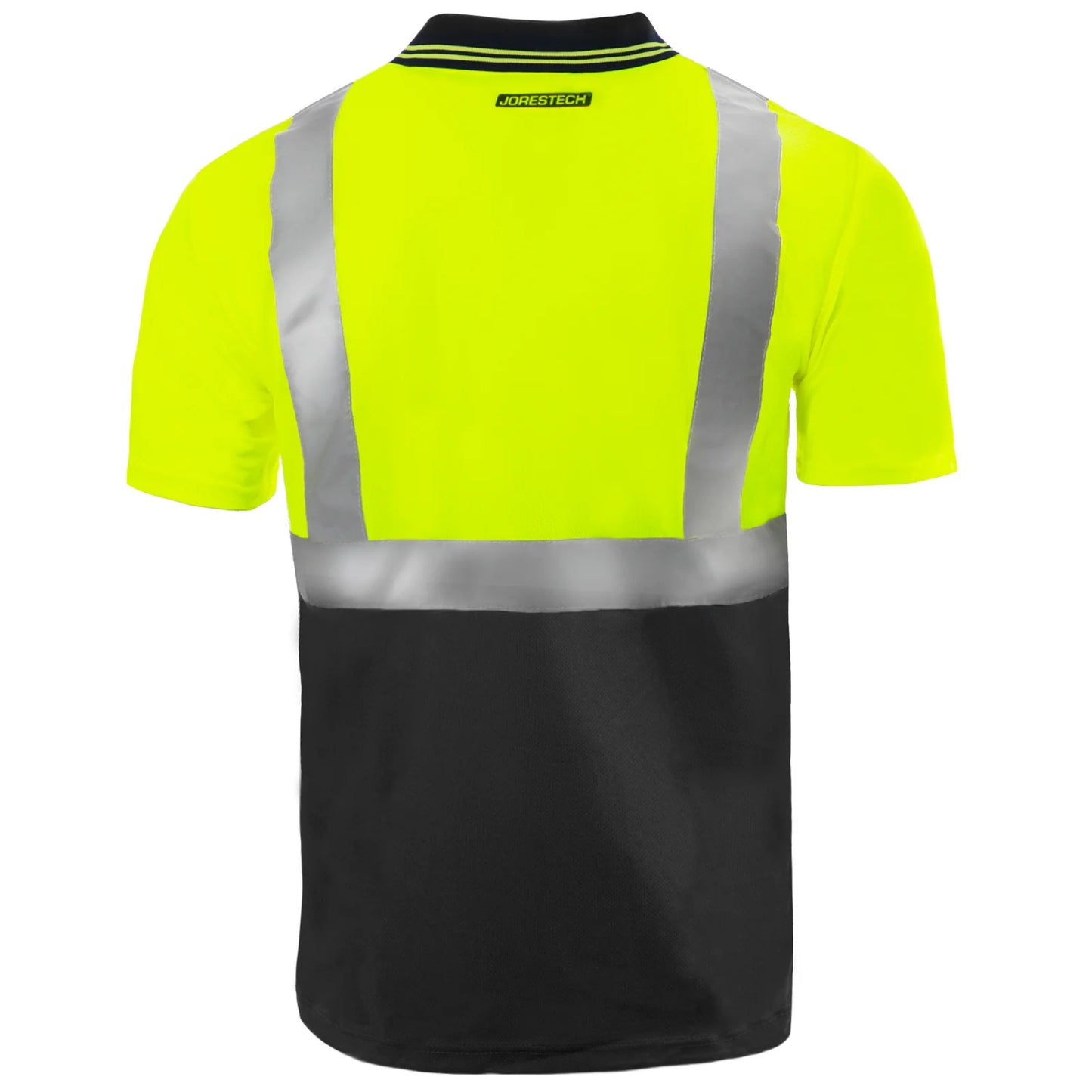 High-Visibility Reflective Polo Shirt: Stylish, Comfortable, and ANSI Compliant for Safety