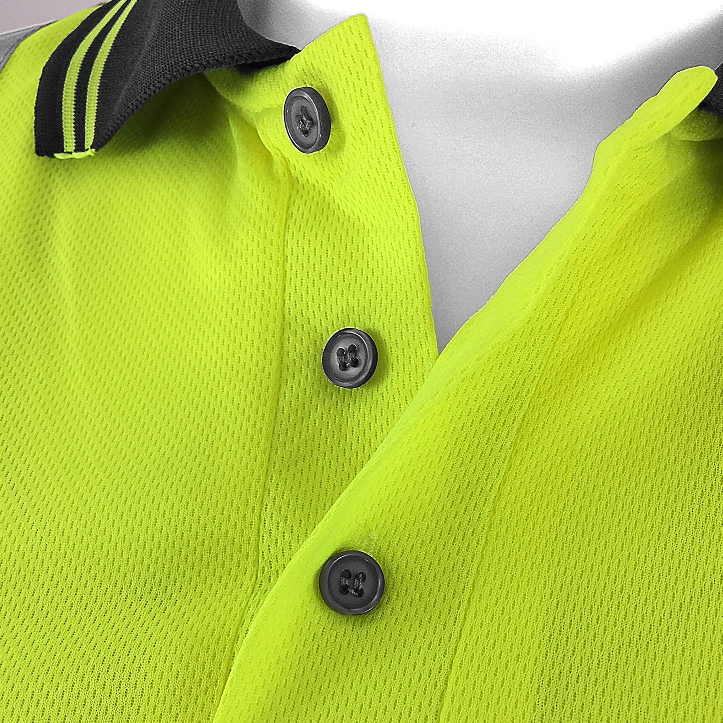 High-Visibility Reflective Polo Shirt: Stylish, Comfortable, and ANSI Compliant for Safety