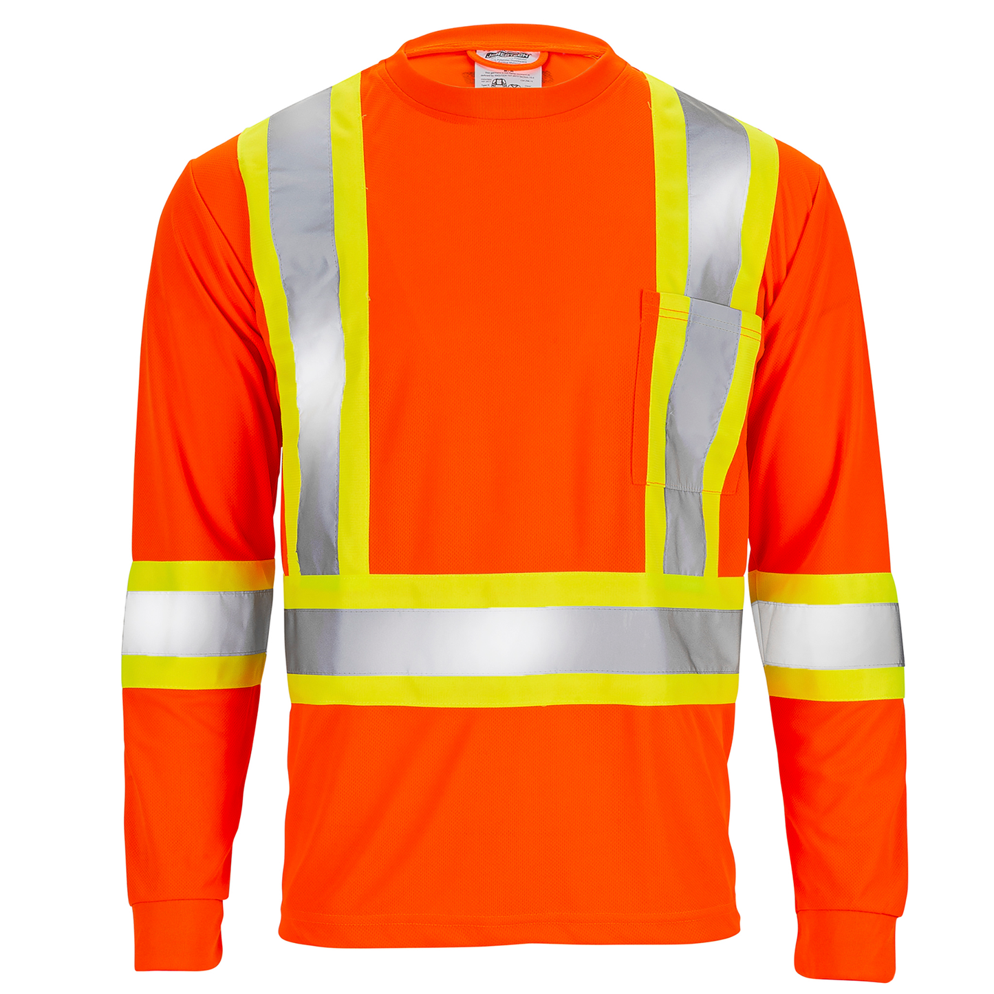 X-Back Design ANSI Class 3 High-Visibility Two-Tone Safety Shirt – Reflective, Breathable & Designed for Maximum Visibility