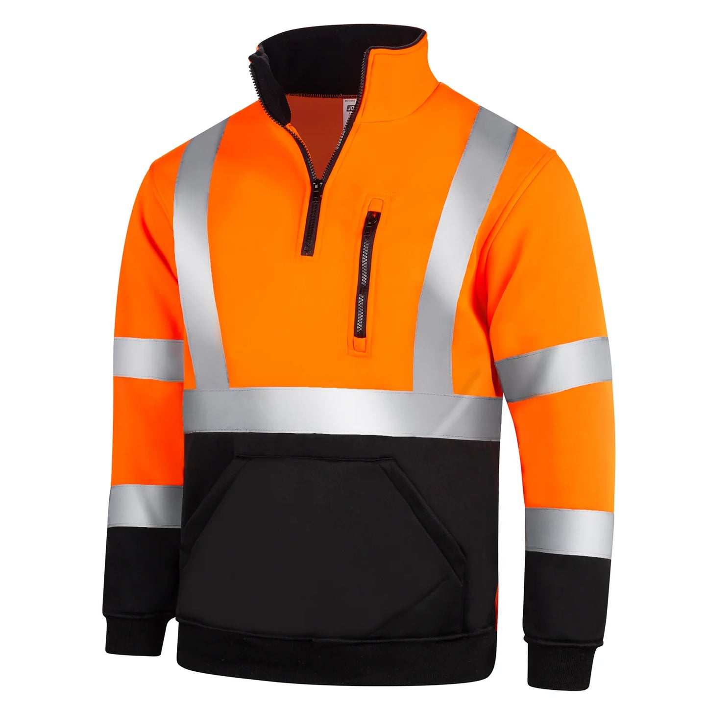 High-Visibility Reflective Sweatshirt – ANSI/ISEA Certified & Durable