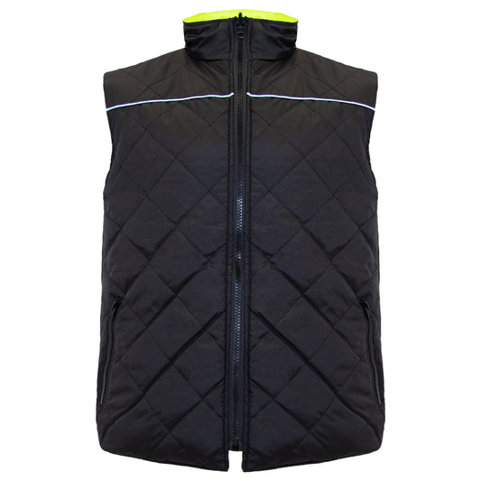 Reversible High-Visibility Safety Vest – ANSI Class 2, Insulated & Waterproof