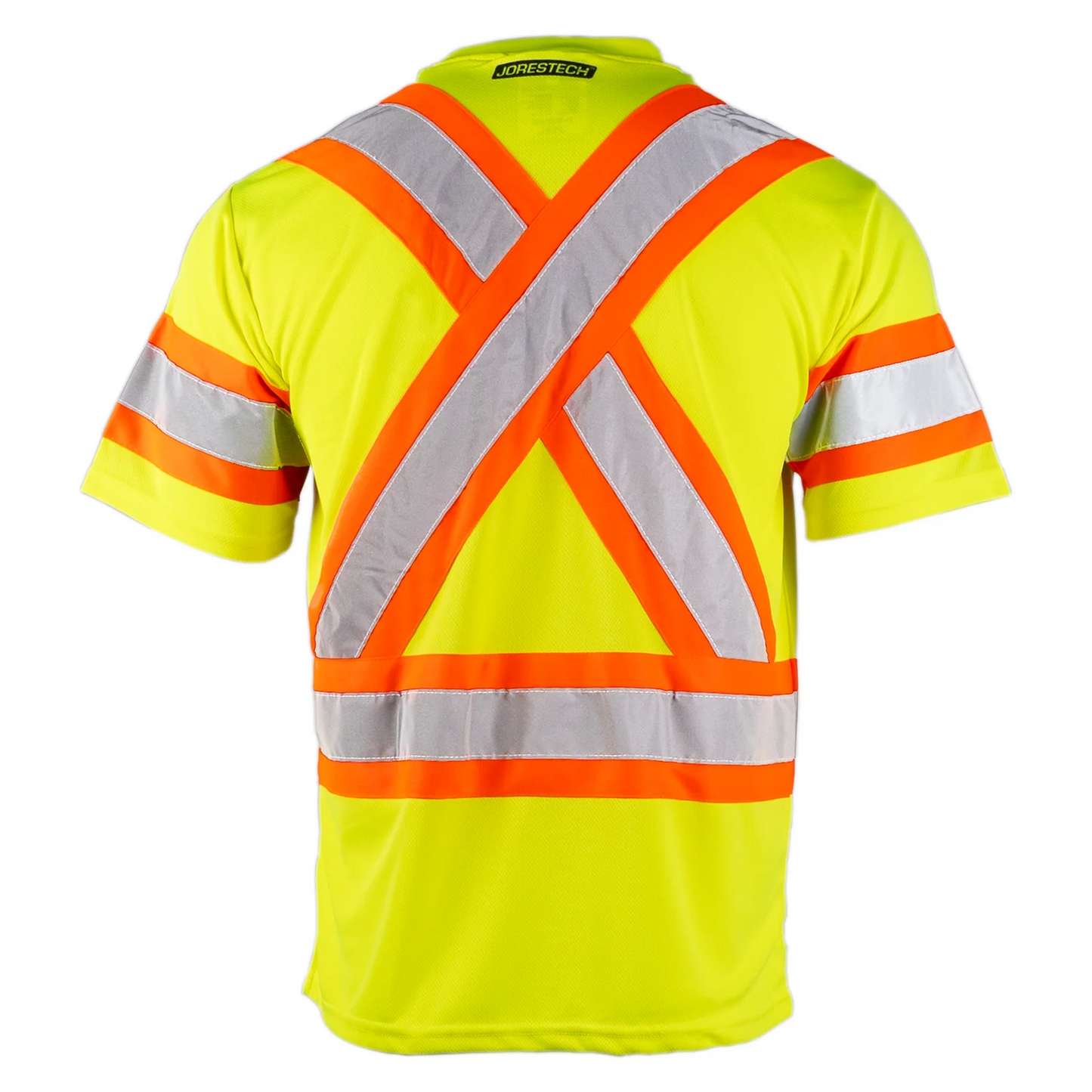 High-Visibility Reflective Safety Shirt – ANSI/ISEA 107-2020 Compliant, Class 3, Breathable, and Customizable