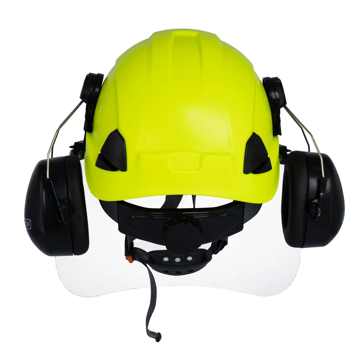 3-in-1 Work-at-Height Helmet Kit – Hard Hat with Earmuffs & Face Shield (HHAT-03 COMBO)