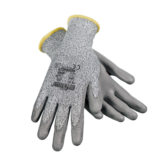 Cut-Resistant Safety Gloves – Polyurethane Coated, Durable & High-Dexterity
