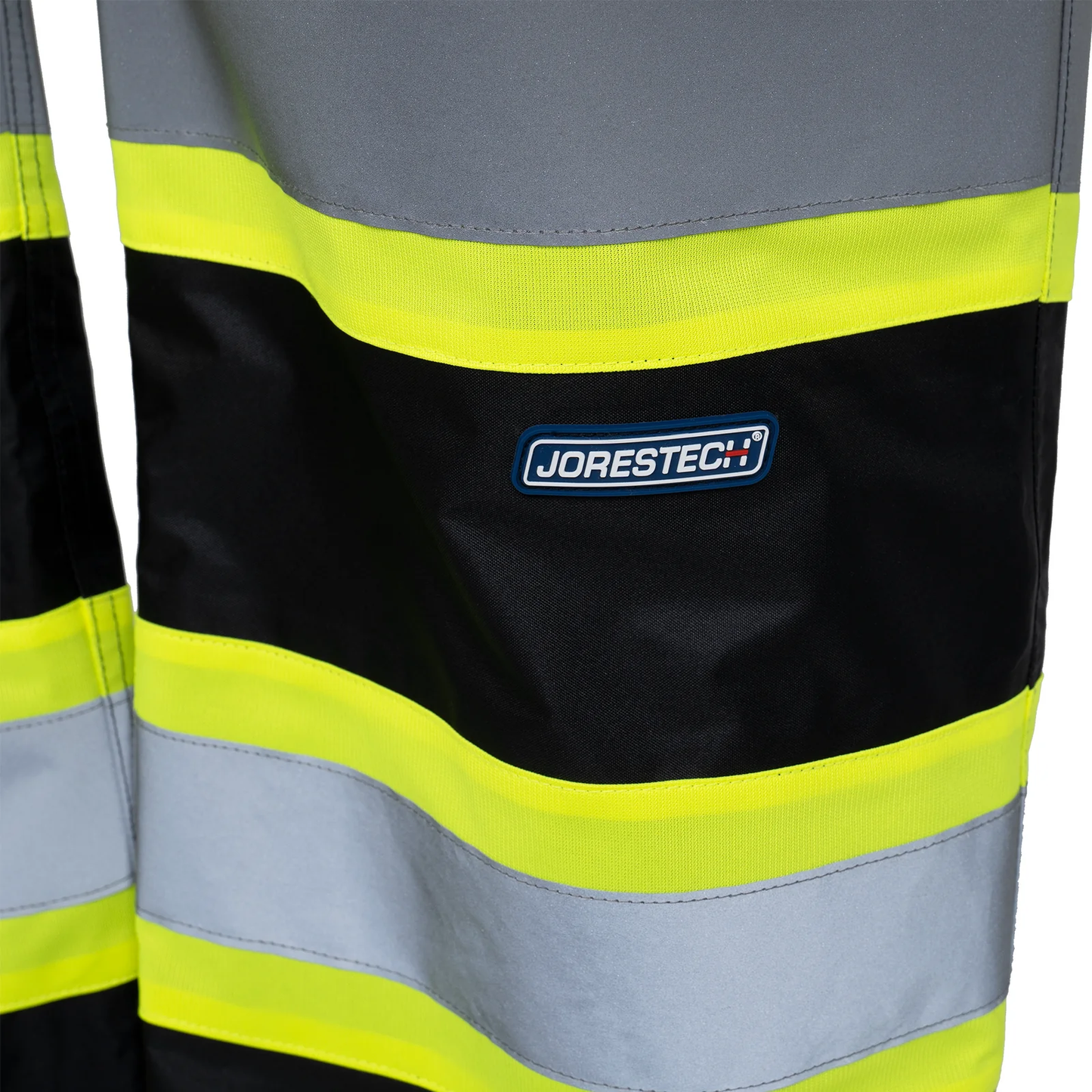 High-Visibility Two-Tone Waterproof Safety Pants – ANSI Class E, Wind & Rain Resistant