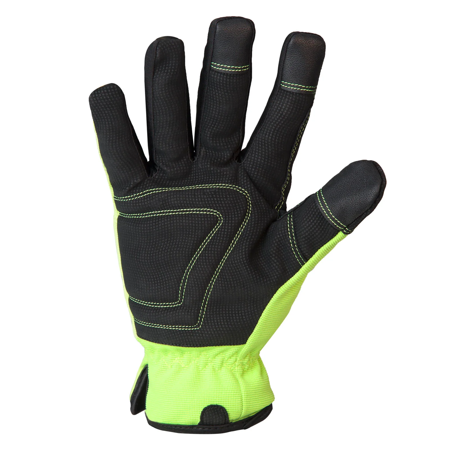 Hi-Vis Touchscreen Safety Gloves – Fleece-Lined, Warm & Durable