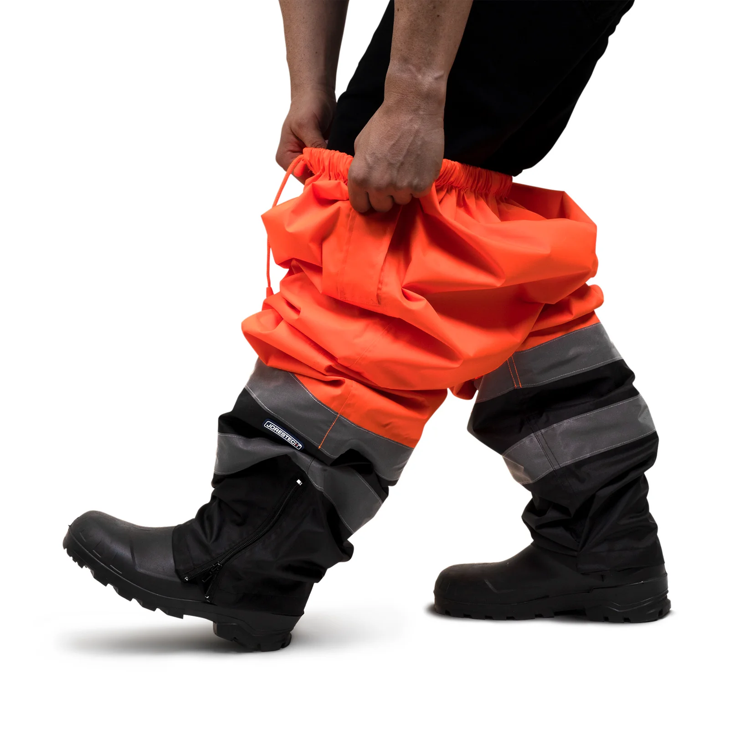 High-Visibility Waterproof Safety Pants – ANSI Class E, Reflective & Wind-Resistant