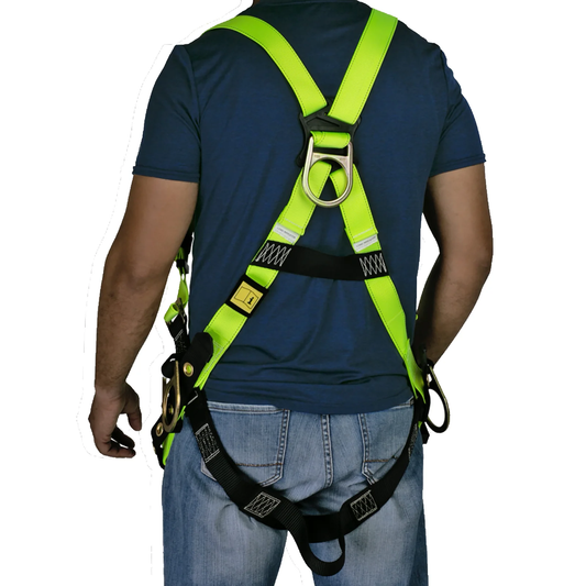 3D Ring High-Visibility Full-Body Safety Harness 04 – ANSI Z359.11-2014 Fall Protection