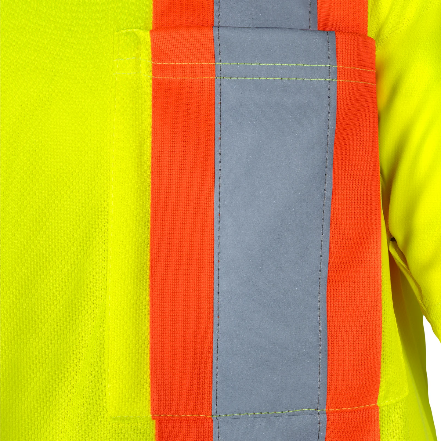 Hi-Vis Reflective Two-Tone Safety Polo Shirt: Style, Comfort, and Maximum Visibility