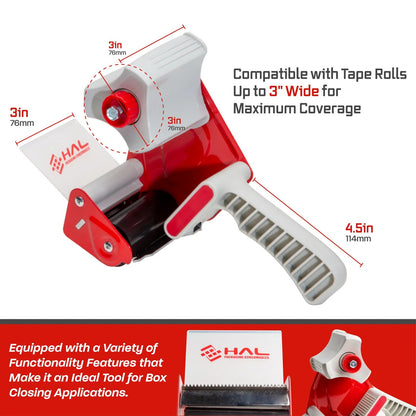 3-Inch Handheld Packaging Tape Dispenser