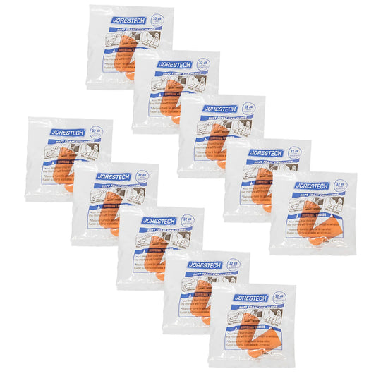 Pair Foam Earplugs – ANSI-Certified, High NRR 32dB Noise Protection