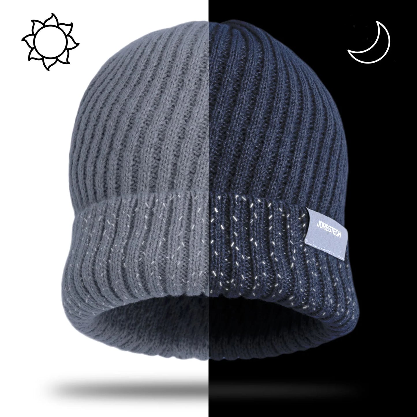 Reflective Beanie – Cozy, Breathable, and 360° Visibility for Work and Outdoor Adventures