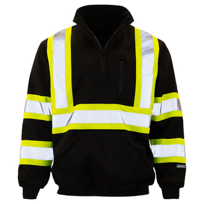 High-Visibility Reflective Sweatshirt – ANSI/ISEA Certified & Durable