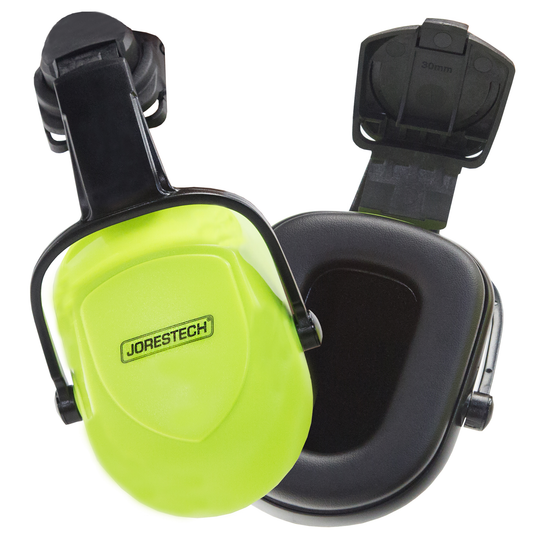 ANSI-Certified Hard Hat Earmuffs – Universal Mount, Noise Reduction NRR 25dB & All-Day Comfort