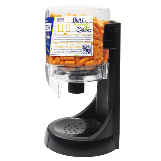250-Pair Earplug Dispenser – Wall-Mountable & ANSI-Certified Hearing Protection