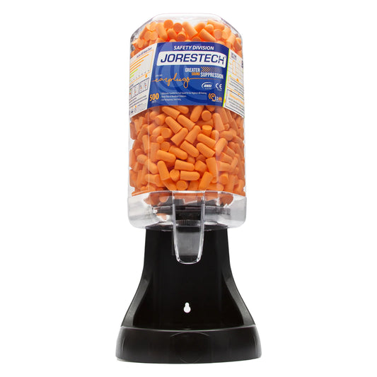 500-Pair Earplug Dispenser – Wall-Mountable & ANSI-Certified Hearing Protection