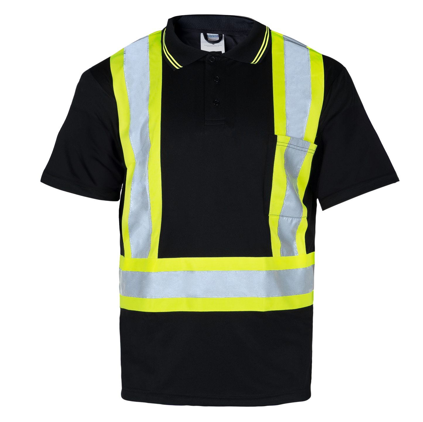 Hi-Vis Reflective Two-Tone Safety Polo Shirt: Style, Comfort, and Maximum Visibility
