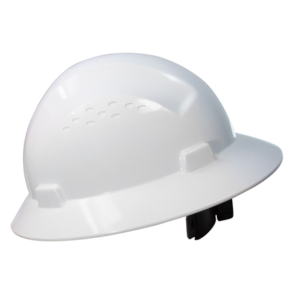 Full-Brim Hard Hat – ANSI-Certified Protection & All-Day Comfort