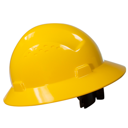 Full-Brim Hard Hat – ANSI-Certified Protection & All-Day Comfort