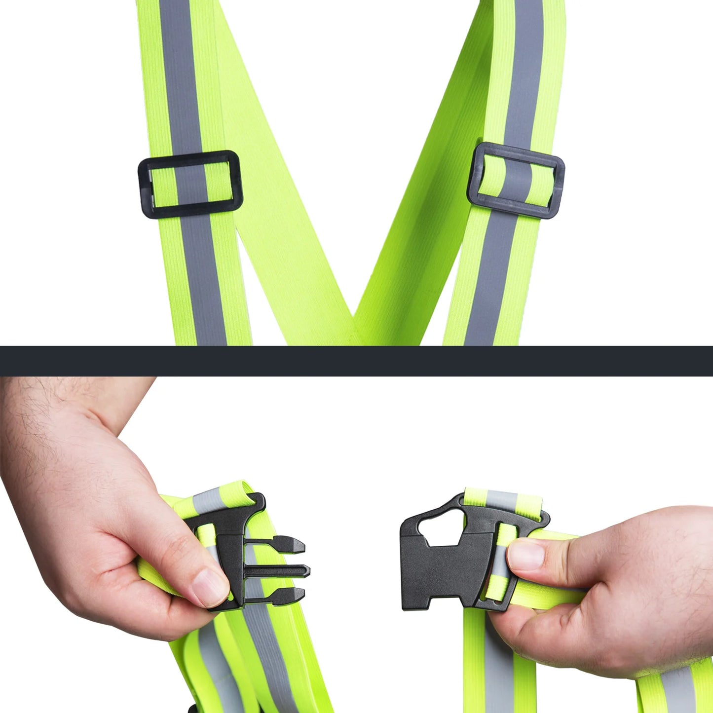 High-Visibility Reflective Suspenders – Adjustable, Breathable & Lightweight