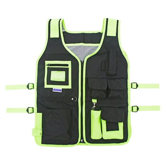 Heavy-Duty Tool Vest – Adjustable, Reflective & Breathable Work Gear