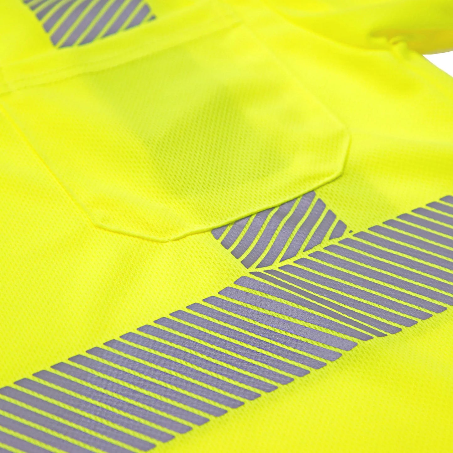 High-Visibility Safety Shirt: Lightweight, Breathable, and ANSI Class 2 Certified for Maximum Comfort and Protection (5-PACK)