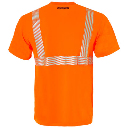 High-Visibility Safety Shirt: Lightweight, Breathable, and ANSI Class 2 Certified for Maximum Comfort and Protection (5-PACK)