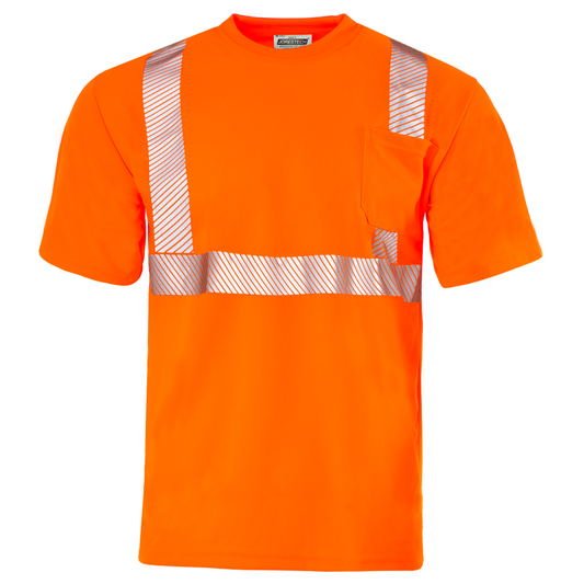 High-Visibility Safety Shirt: Lightweight, Breathable, and ANSI Class 2 Certified for Maximum Comfort and Protection