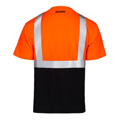 High-Visibility Safety Shirt with Dark Bottom: Comfort, Protection, and Performance Combined