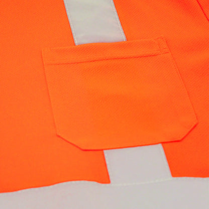 High-Visibility Safety Short Sleeve Shirt – Breathable, Reflective & ANSI Compliant