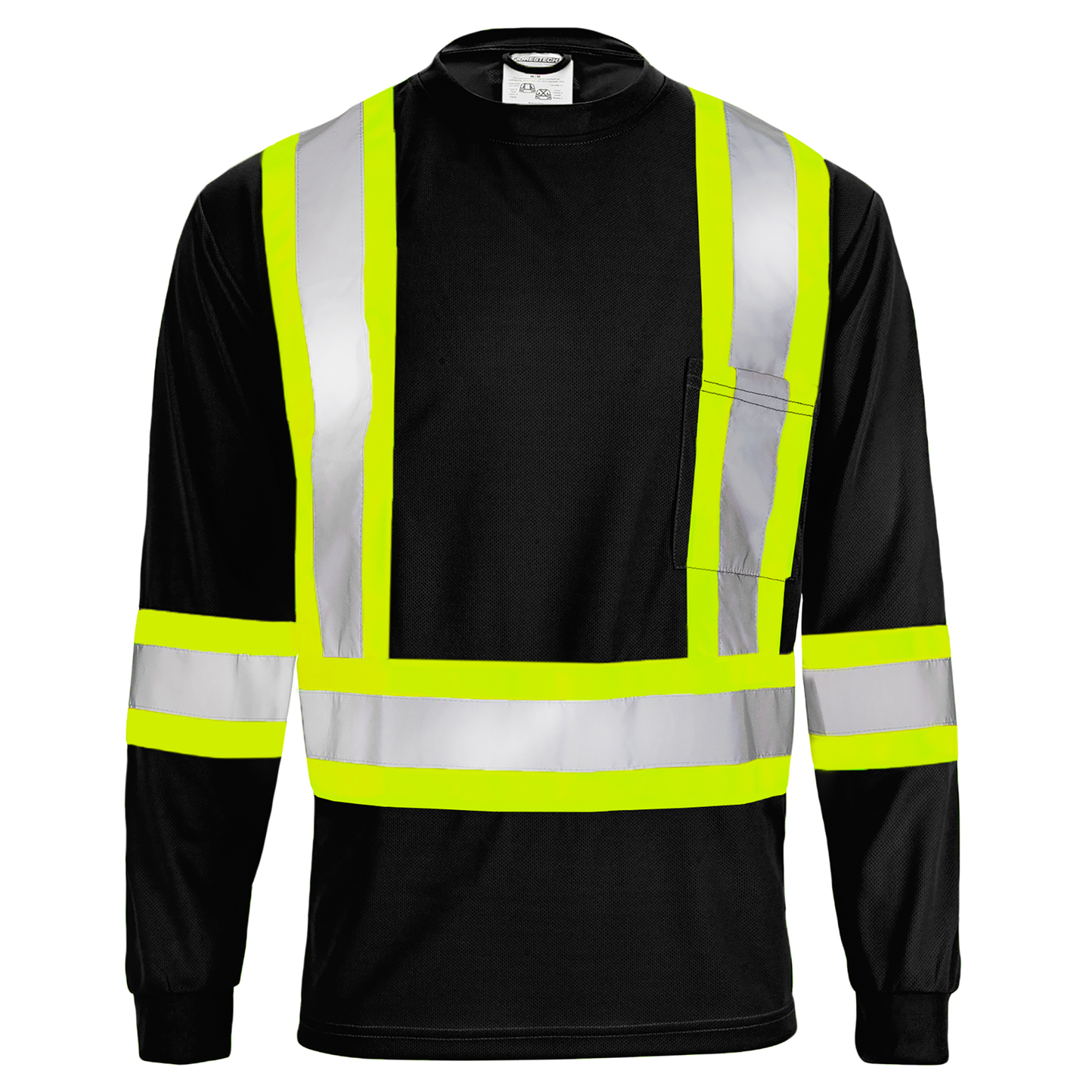 X-Back Design ANSI Class 3 High-Visibility Two-Tone Safety Shirt – Reflective, Breathable & Designed for Maximum Visibility