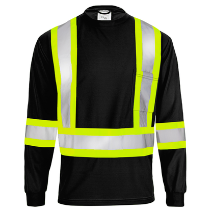 X-Back Design ANSI Class 3 High-Visibility Two-Tone Safety Shirt – Reflective, Breathable & Designed for Maximum Visibility