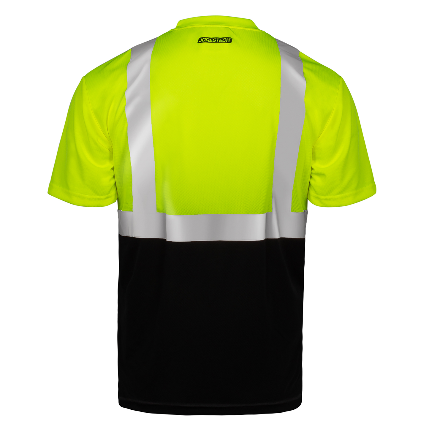 High-Visibility Safety Shirt with Dark Bottom: Comfort, Protection, and Performance Combined (5-PACK)