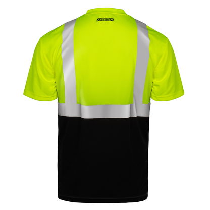 High-Visibility Safety Shirt with Dark Bottom: Comfort, Protection, and Performance Combined