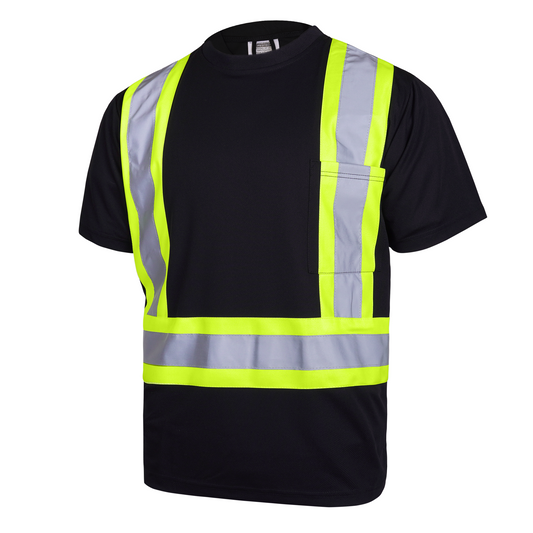High-Visibility Reflective Safety Shirt: Lightweight, Breathable, and ANSI Compliant