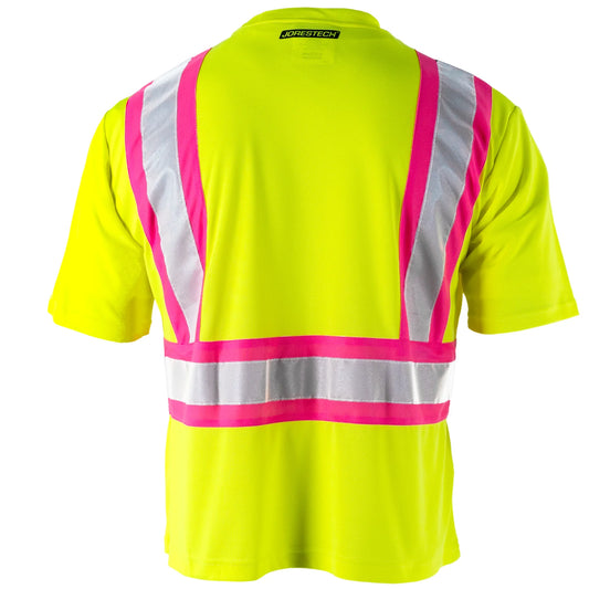 High-Visibility Reflective Safety Shirt – ANSI/ISEA 107-2020 Certified