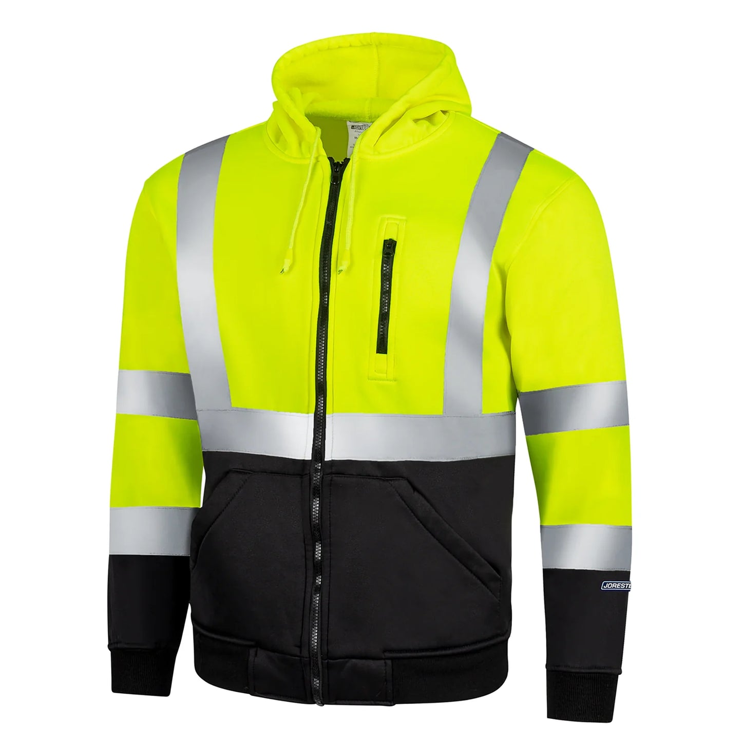 High-Visibility Reflective Hoodie – ANSI/ISEA 107-2020 Class 3 Certified