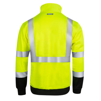 High-Visibility Reflective Sweatshirt – ANSI/ISEA Certified & Durable