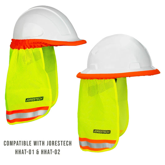 Hi-Vis Hard Hat Neck Shade – Universal Fit, Reflective, and Breathable Sun Protection
