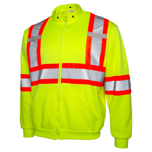 ANSI Class 3 Reflective Hoodie – High-Visibility & X-Back Design