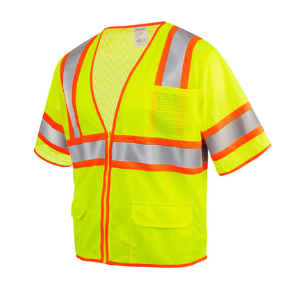 INDIVIDUAL SIZES: ANSI Class 3 Reflective Safety Vest – High-Visibility, Durable & Functional (Copy)