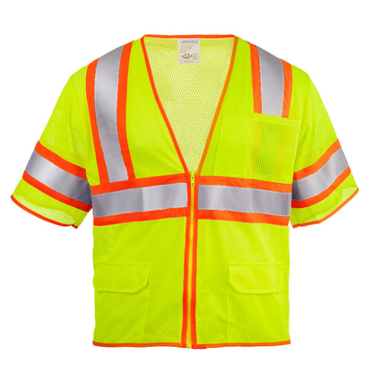 INDIVIDUAL SIZES: ANSI Class 3 Reflective Safety Vest – High-Visibility, Durable & Functional (Copy)