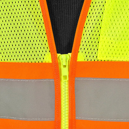 INDIVIDUAL SIZES: ANSI Class 3 Reflective Safety Vest – High-Visibility, Durable & Functional (Copy)