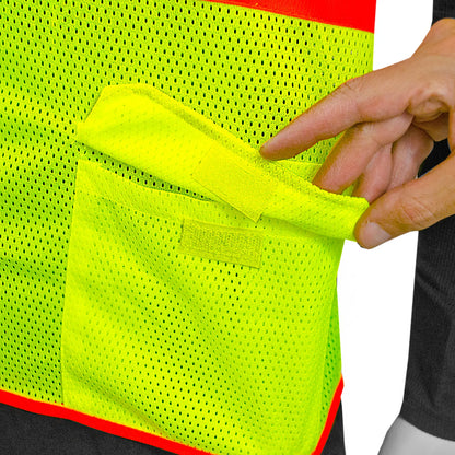INDIVIDUAL SIZES: ANSI Class 3 Reflective Safety Vest – High-Visibility, Durable & Functional (Copy)