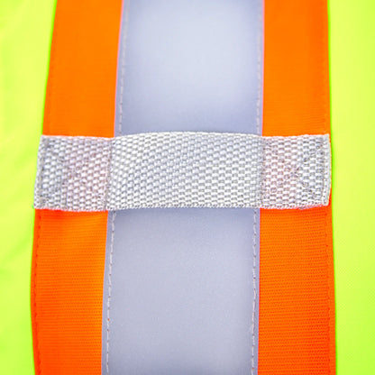 X on the Back Reversible Insulated Safety Vest – ANSI Certified, Weatherproof & Stylish