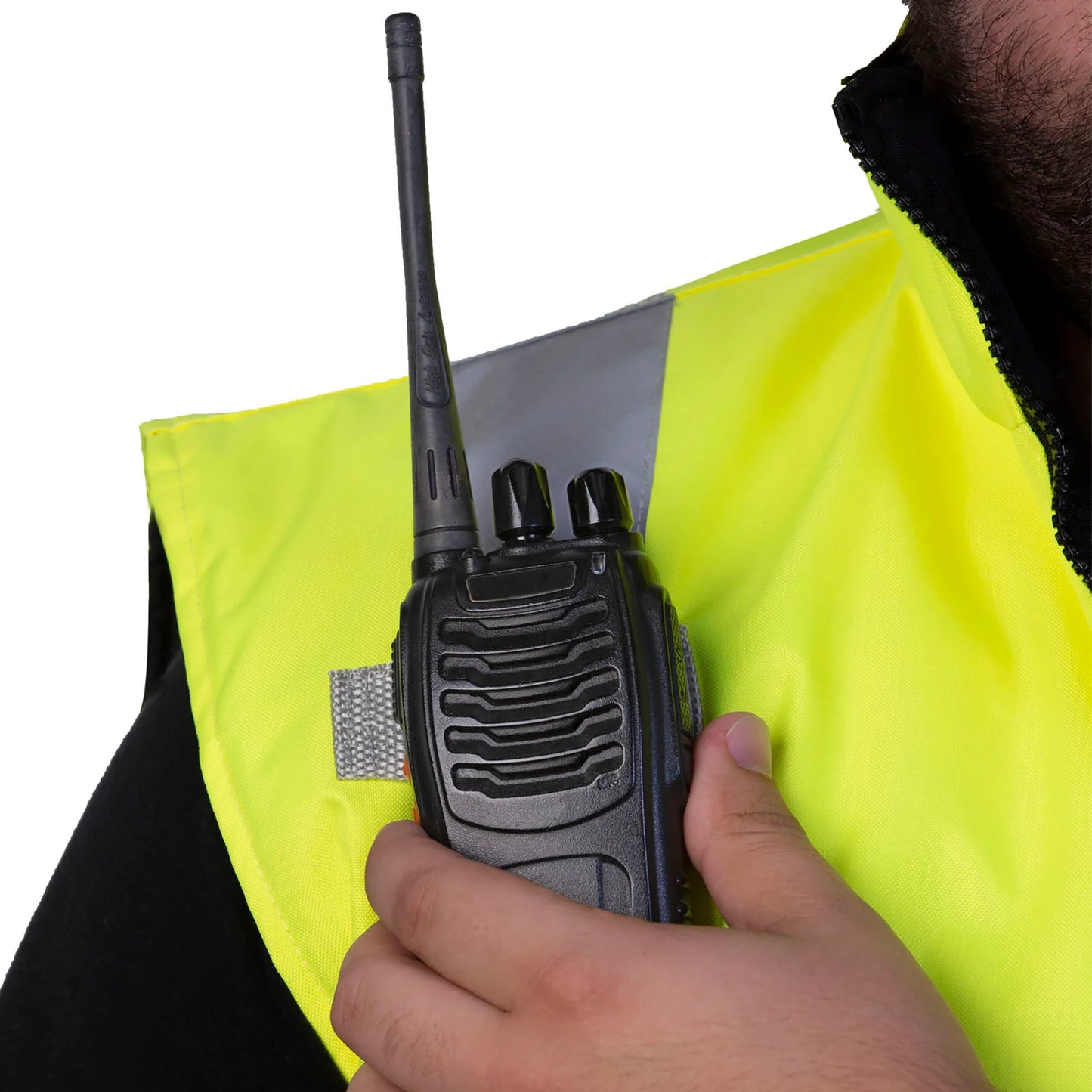 Reversible High-Visibility Safety Vest – ANSI Class 2, Insulated & Waterproof